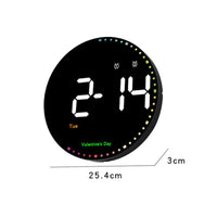 Horloge Numérique Murale - LED 10"