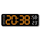 Steivo - Horloge Digitale Murale Rectangulaire