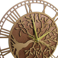 Horloge Murale Arbre De Vie en Bois