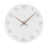 Horloge Murale Bois Blanche