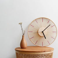 Horloge Murale Bois Design Roue