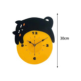 CatWall - Horloge Murale Chat