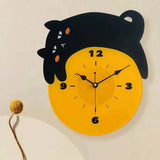 CatWall - Horloge Murale Chat