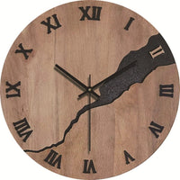 Horloge Murale en Bois Moderne