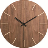 Horloge Murale en Bois Moderne