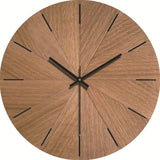 Horloge Murale en Bois Moderne