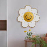 Horloge Murale LED Fleurs