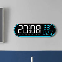 Horloge Murale Numérique à LED 15"