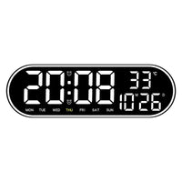 Horloge Murale Numérique à LED 15"