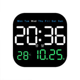 Horloge Numérique LED Avec Télécommande