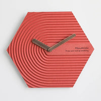 Mandelda - Horloge Murale Design 3D