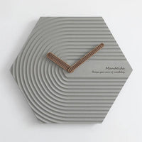 Mandelda - Horloge Murale Design 3D