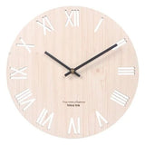 Horloge Murale 3D en Bois