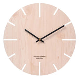 Horloge Murale 3D en Bois