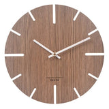 Horloge Murale 3D en Bois