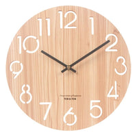 Horloge Murale 3D en Bois