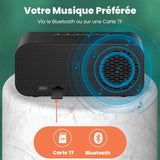 Réveil numérique musique bluetooth